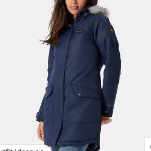 Women’s Columbia Suttle Mountain long insulated jacket